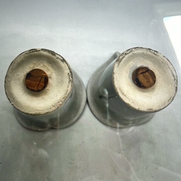 Vintage MCM Ceramic Calla Lily Salt & Pepper Shaker Set - Picture 8 of 12